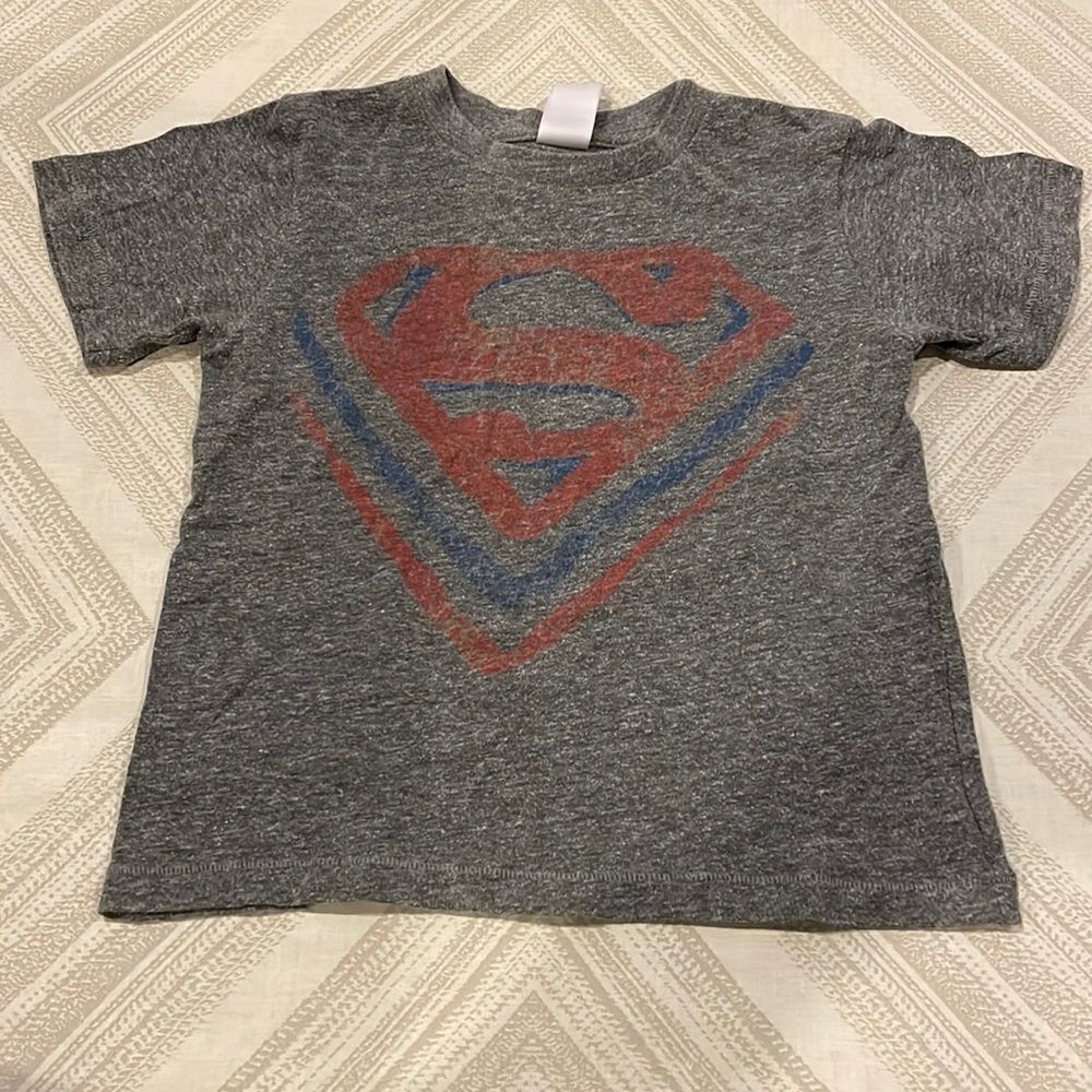 Junk Food Boys Grey Superman T-Shirt